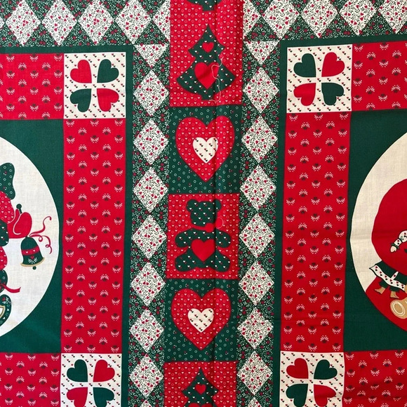 Lot Of Two Springs QUILT SQUARES Christmas Fabric 6536/6534 Cut & Sew 45"x35" - Picture 14 of 14